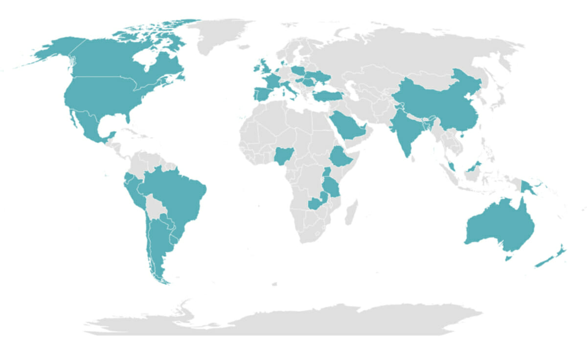 Map of AbacusBio projects